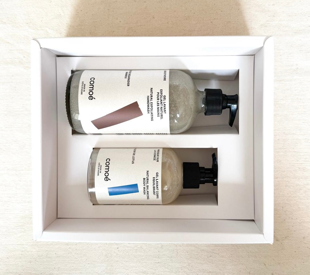 Coffret Gel lavant Exfoliant & Gel Lavant Corps