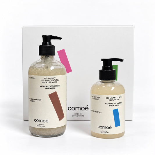 Un Coffret Gel lavant Exfoliant & Gel Lavant Corps
