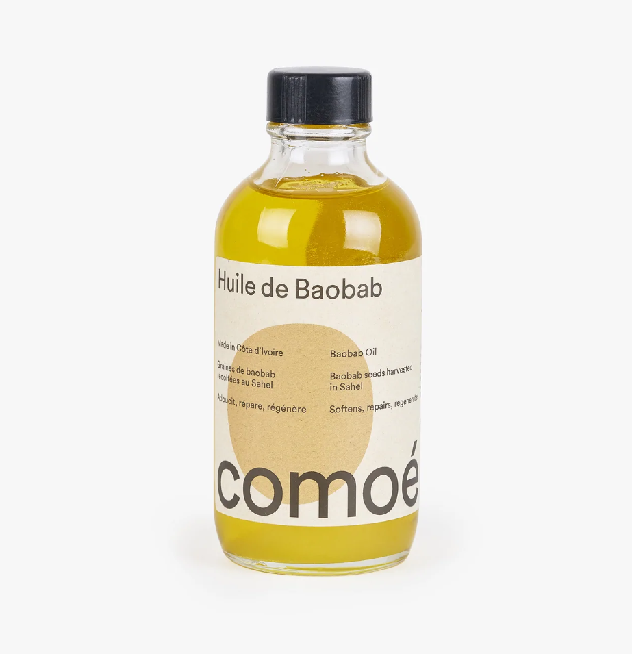 Huile de baobab comoé cosmetics ivory coast